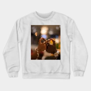 infinite love art couple gift Crewneck Sweatshirt